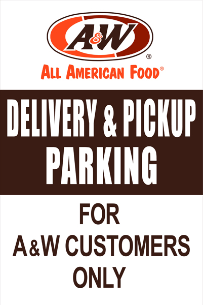 A and W rootbeer employee pick-up