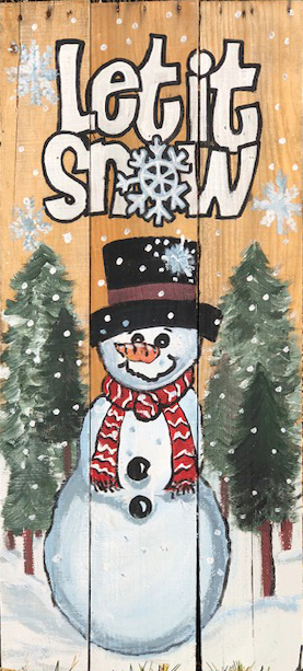 Let it Snow Snowman