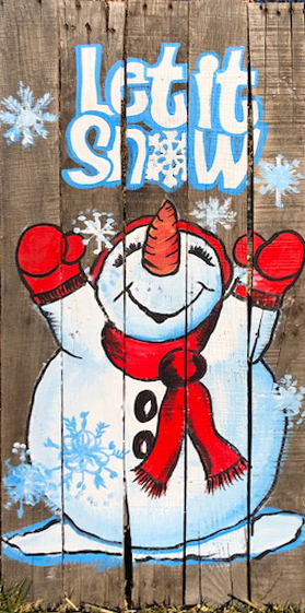 Let it Snow Snow Man