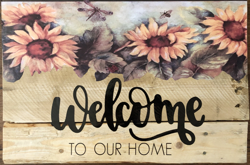 Summer Decor - Welcome to our home